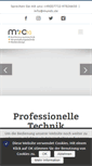 Mobile Screenshot of mundc.de