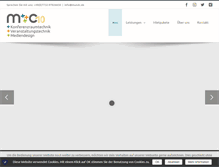 Tablet Screenshot of mundc.de